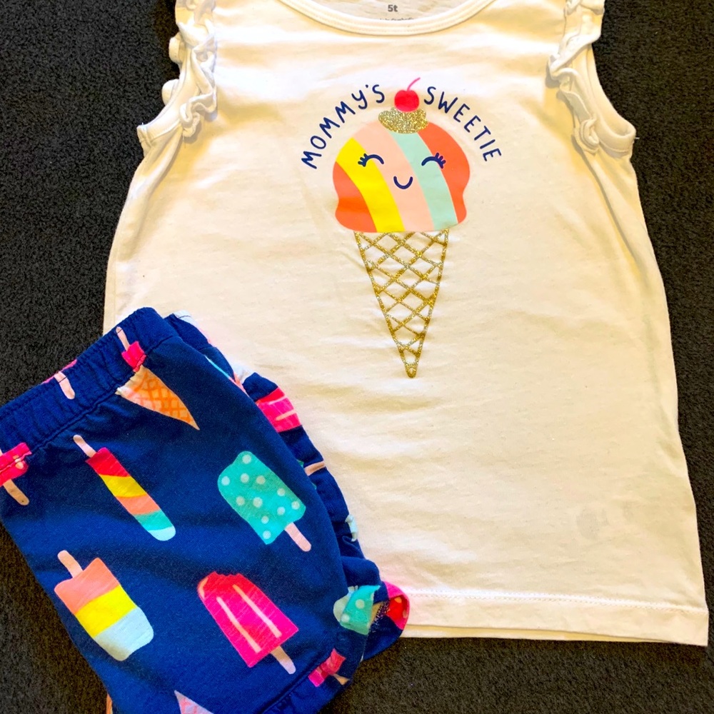 Carter’s Ice Cream Outfit